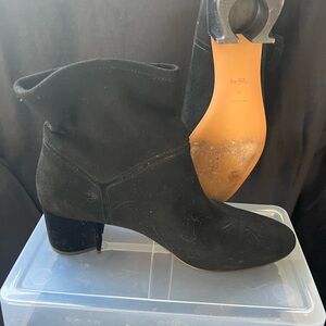 Coach Black Heeled Boots